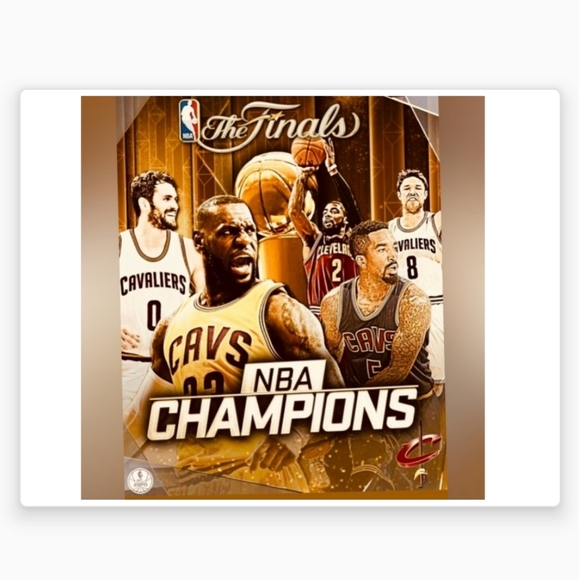 2016 CLEVELAND CAVALIERS FINALS CHAMPIONS🏆8.5x11 ULTRA PREMIUM GLOSSY POSTER!🤩 - Picture 1 of 4